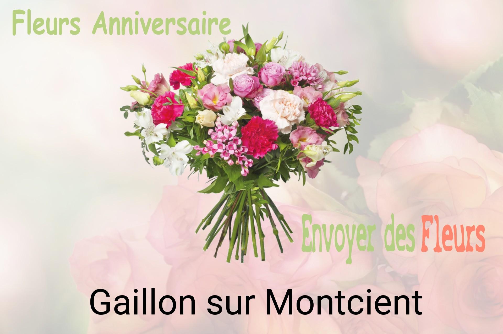 Bouquet de fleurs d’anniversaire livré à Gaillon-sur-Montcient