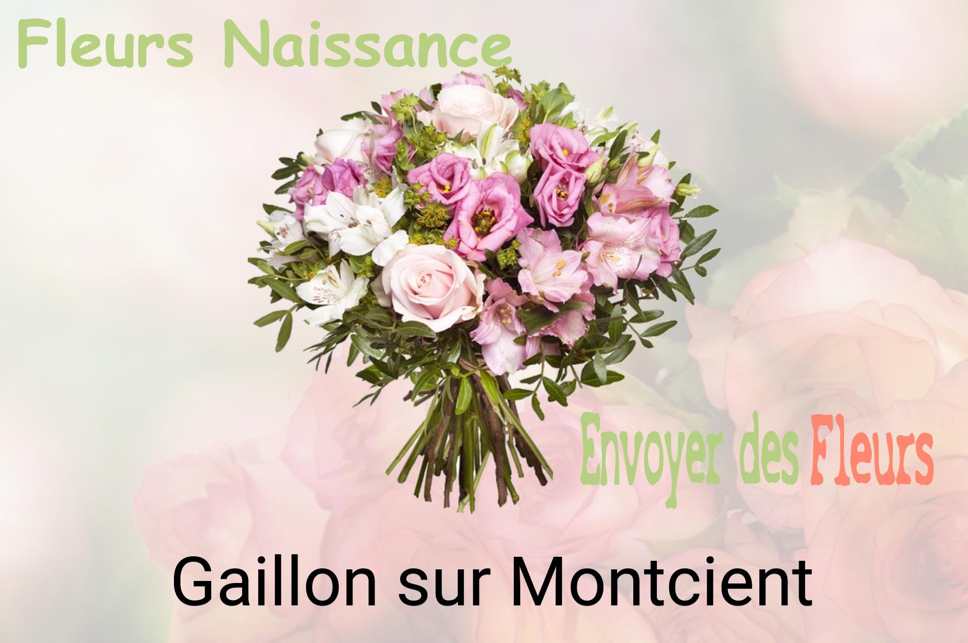Bouquet de fleurs de naissance livré à Gaillon-sur-Montcient